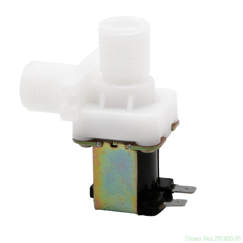 

AC 220V Electric Solenoid Valve Magnetic N/C Water Air Inlet Flow 1/2" Switch Drop Ship De18