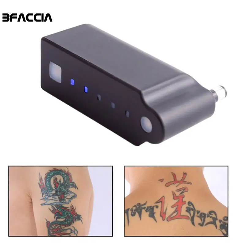 

Bfaccia New Wireless Mini Tattoo Power Supply 2000 ma RCA DC Connection Available Tattooing Permanent Makeup Equipment