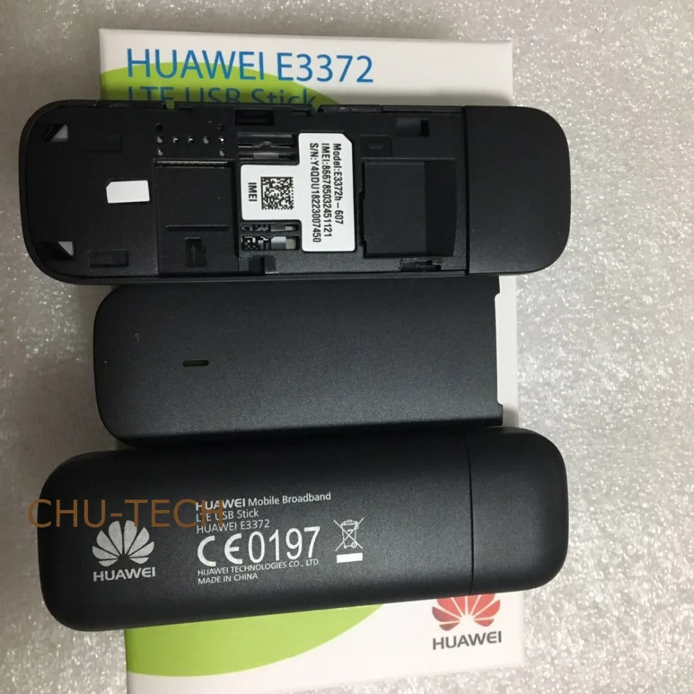 Разблокированный huawei E3372 E3372h-607(добавить пару антенн) 4G LTE 150 Мбит/с USB модем 4G LTE USB Dongle