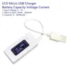 LCD Micro USB Charger Battery Capacity Voltage Current Tester USB Tester 3-7V Meter Detector for Smartphone Mobile Power Bank ► Photo 3/6