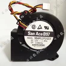 Шарикоподшипник кулер вентилятор SANYO 9733 9BAM12P2G04/05 DC 12V 1.85A 4 провода Вентилятор охлаждения