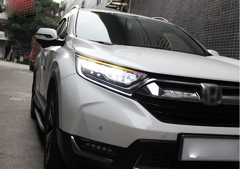 2019y автомобильный Бумер головной свет для Honda CR-V CRV фары автомобильные аксессуары светодиодный DRL Противотуманные фары для CR V CRV фары