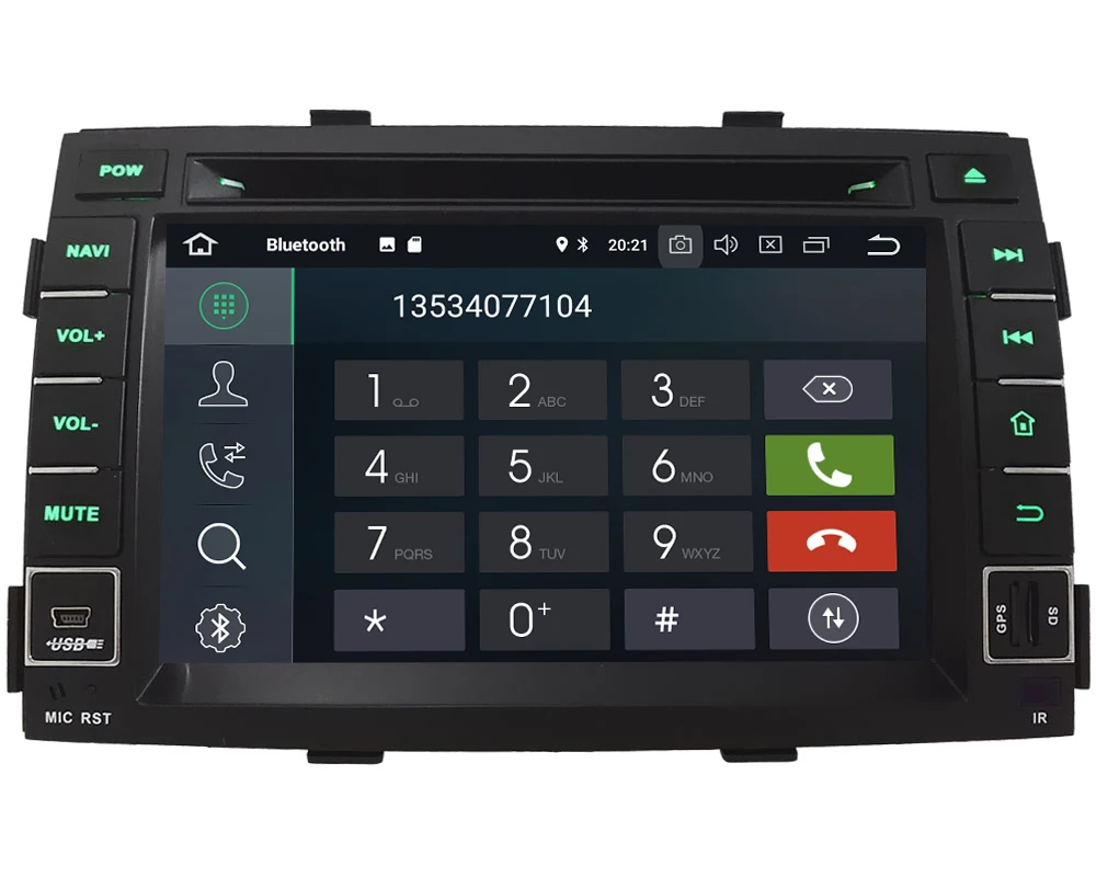 Perfect KLYDE 7" Octa Core PX5 4G WIFI Android 8.0 4GB RAM 32GB ROM Car DVD Multimedia Player Radio Stereo GPS For Kia Sorento 2009-2012 1