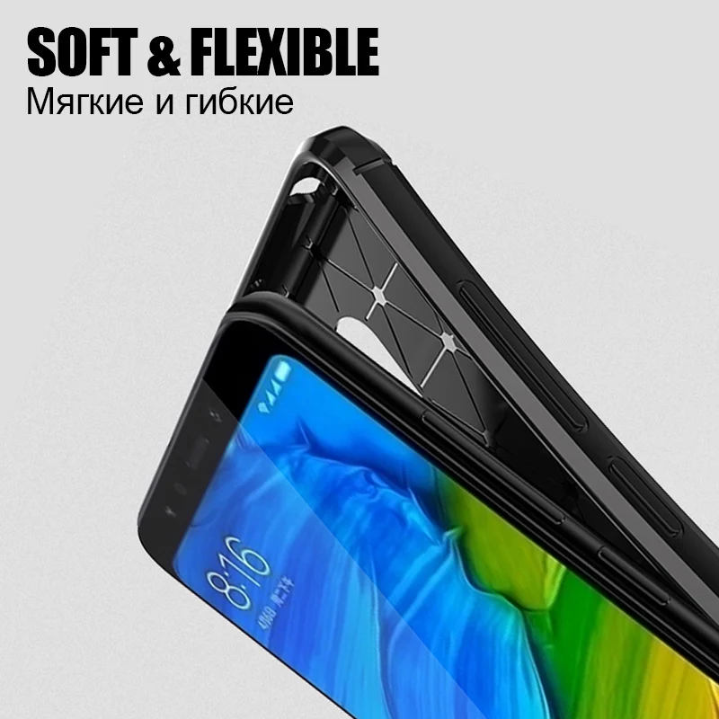 TOMKAS Carbon Fiber Phone Cases For Xiaomi Redmi 5 Case Silicone Soft Fashion TPU Back Cover Xiaomi Redmi 5 Plus Case Coque Capa TOMKAS Carbon Fiber Phone Cases For Xiaomi Redmi 5 Case Silicone Soft Fashion TPU Back Cover Xiaomi Redmi 5 Plus Case Coque Capa