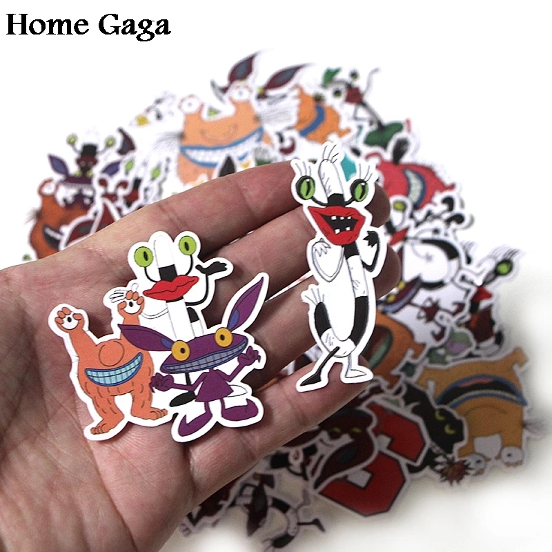 20 компл./лот Homegaga 42 шт./компл. Aaahh настоящие Монстры diy блокнот с рисунком телефона ноутбука велосипеда Скрапбукинг альбом для наклеек стикер D1700