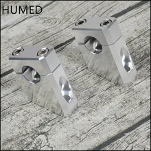 Универсальный Алюминий CNC из алюминиевого сплава с Аксессуары для мотоциклов брусок ЧПУ-типа зажимы стоянок для 7/8 ''22 мм яма Кроссовый мотоцикл