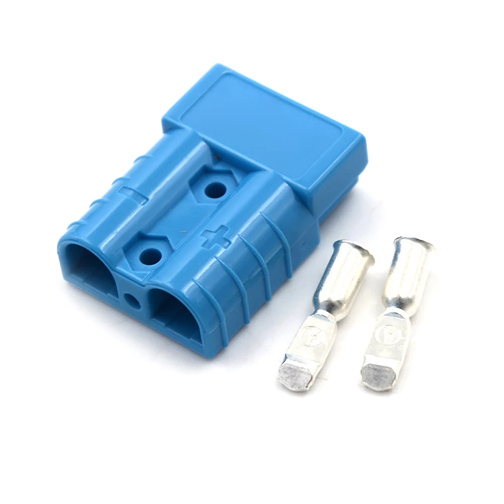 blue Vehemo для Plug 50A 600 в штепсельный соединитель мощность разъем Железнодорожный электрические системы высокий ток Plug мощность Сменные - Цвет: blue