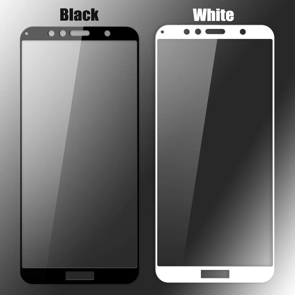 

JONSNOW 9H Tempered Glass for Huawei Y6 Prime 2018 High Clear Full Screen Protective Film for Huawei Y6 2018 Screen Protector
