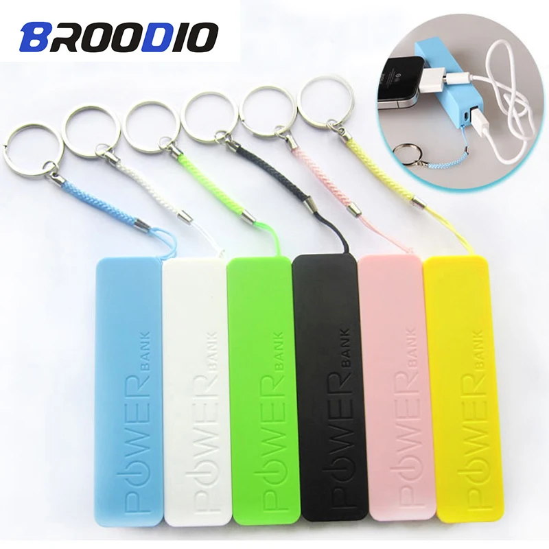 

Mini Power Bank Case 2*18650 Battery Charger Shell Diy Box Kit Micro USB Port For iPhone MP4 Electronic Mobile Charging Boxing