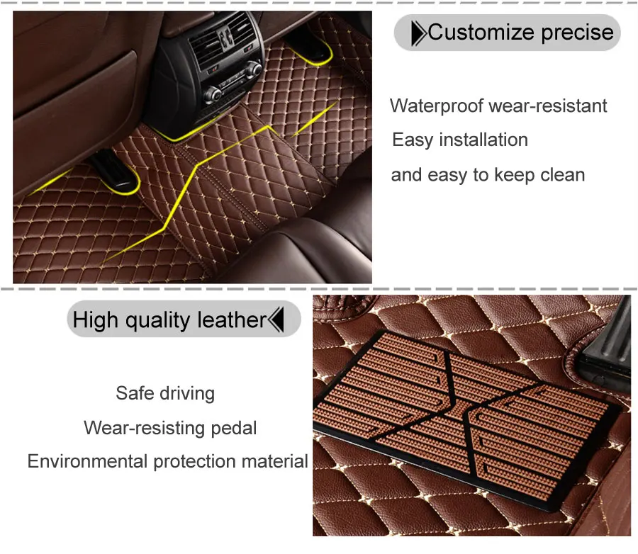 Пользовательские подходящие автомобильные коврики для Nissan Rouge X-trail T31 T32 Qashgai Altima Maxima Sentra Versa 3D кожаные автомобильные стильные коврики вкладыши