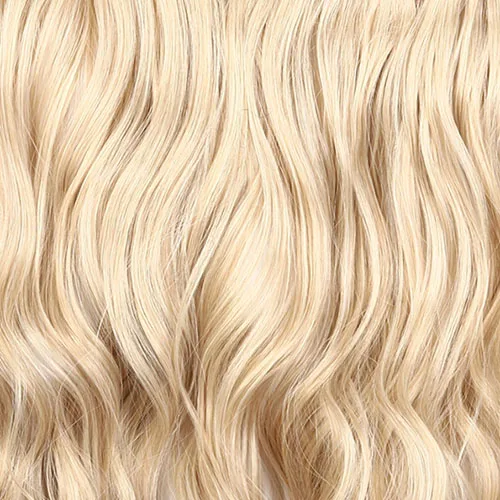 USMei натуральные волнистые синтетические волосы на заколках для наращивания коричневый блонд 14 цветов термостойкие волокна один шиньон - Цвет: 27-613 color