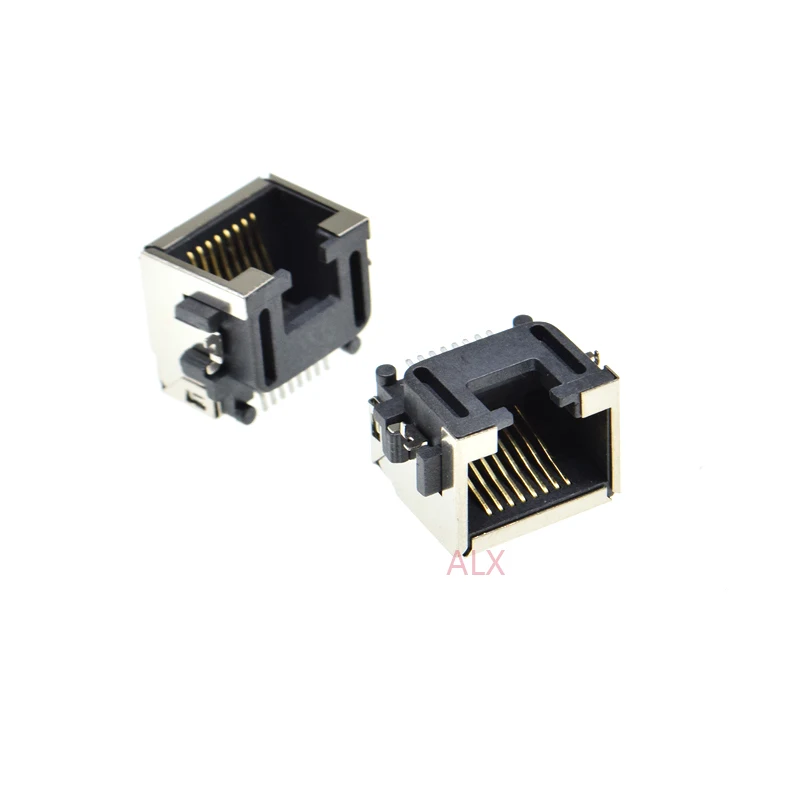 10 шт. RJ45 сети Ethernet Гнездо SMT SMD 56 8P8C гнездовой разъем