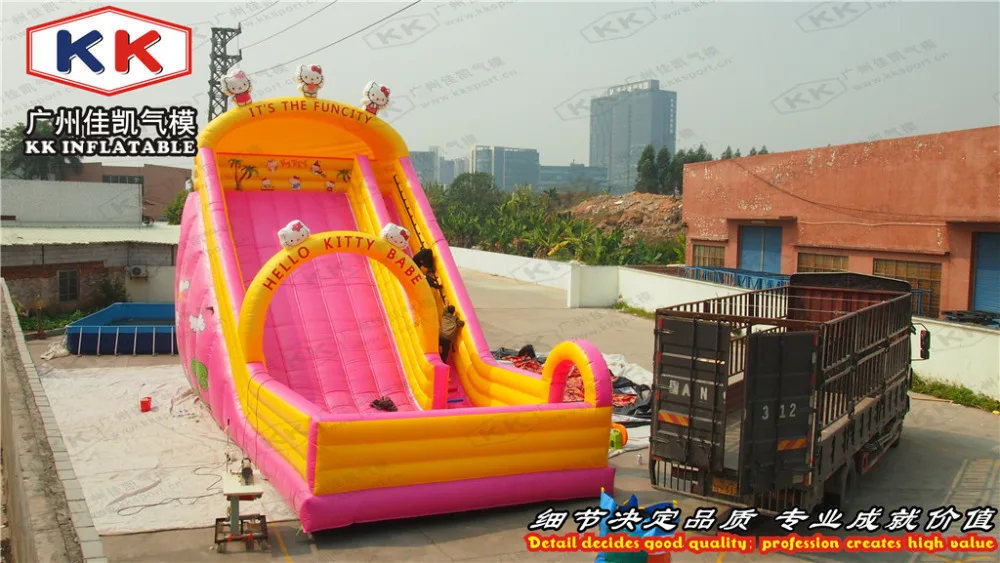 

colorful inflatable cartoon slide fof sale/ outdoor structure high quality inflatable slide