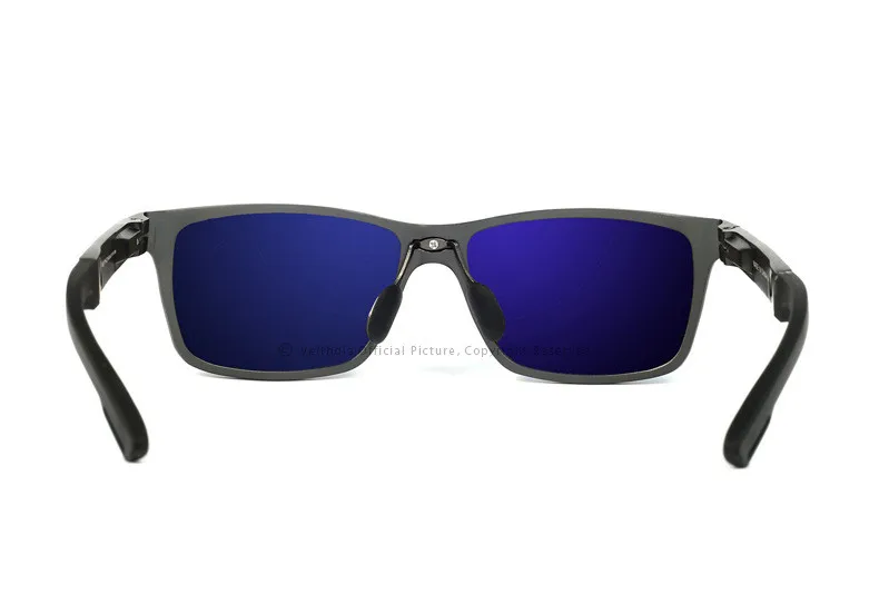 Бренд VEITHDIA, дизайнерские поляризованные алюминиевые Квадратные Солнцезащитные очки, мужские солнцезащитные очки, очки gafas oculos de sol masculino VT6560
