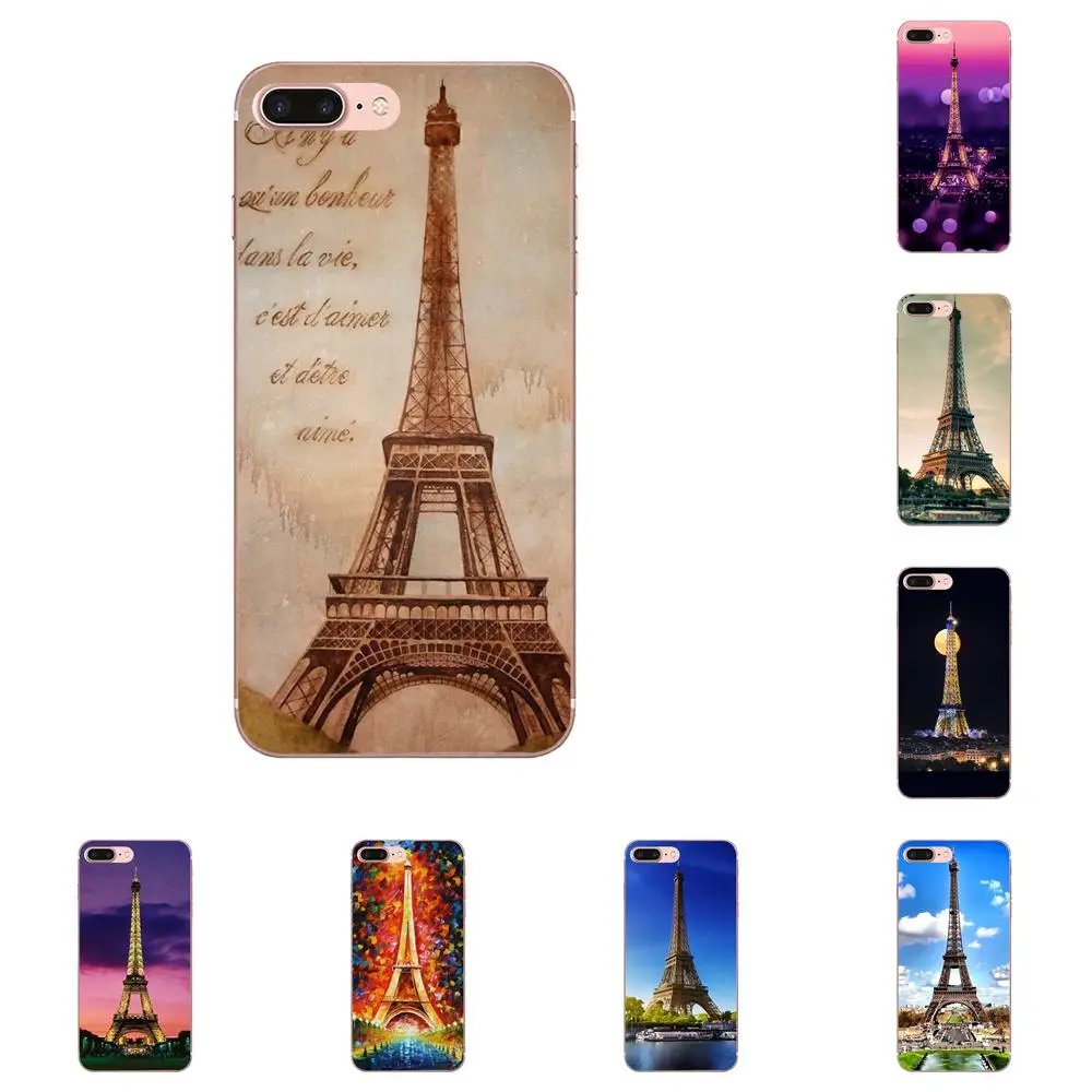 Eifel Tower TPU Capa Cover For Galaxy J1 J2 J3 J330 J4 J5 J6 J7 J730 J8 2015 2016 2017 2018 mini Pro | Мобильные телефоны и
