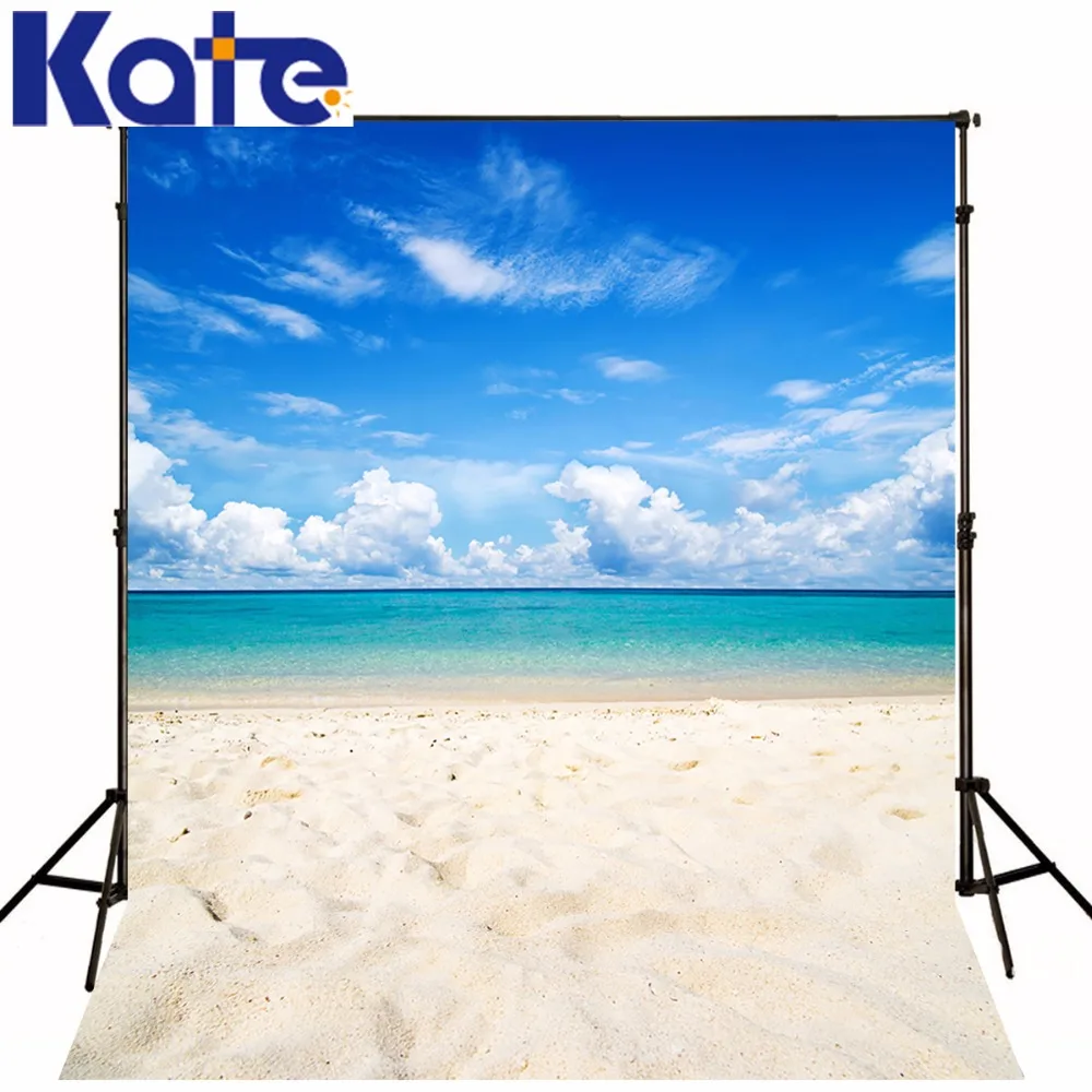 

Kate 200x300cm Summer Blue Sky Photography Backdrops Beach Seawater Photo Background Photography Backdrop Children Background