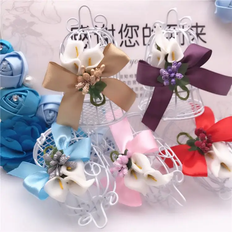 

36 x Artlalic White Bird Cage Wedding Party Gift Box Metal Candy Chocolate Wedding Party Decoration
