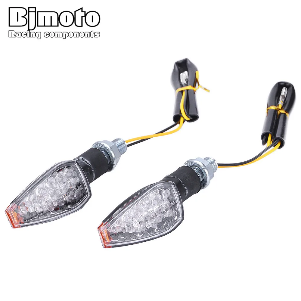 

Pair 12V Motorcycle LED Turn Signal Light Blinker Side Maker Indicator lights For Harley Honda Yamaha Kawasaki Suzuki Motorbikes