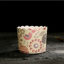 100 шт./лот Высокая температура выпечки бумажные подставки для кексов/кейсы для упаковочных материалов, Маффин, кекс лоток