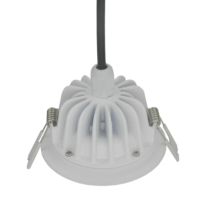 무인 5 w 7w 9w 12w 15w 18w 20w 30w LED 통 AC 110V 220V IP65 방수 욕실 조광 가능한 LED 천장 스포트 라이트, 4 개