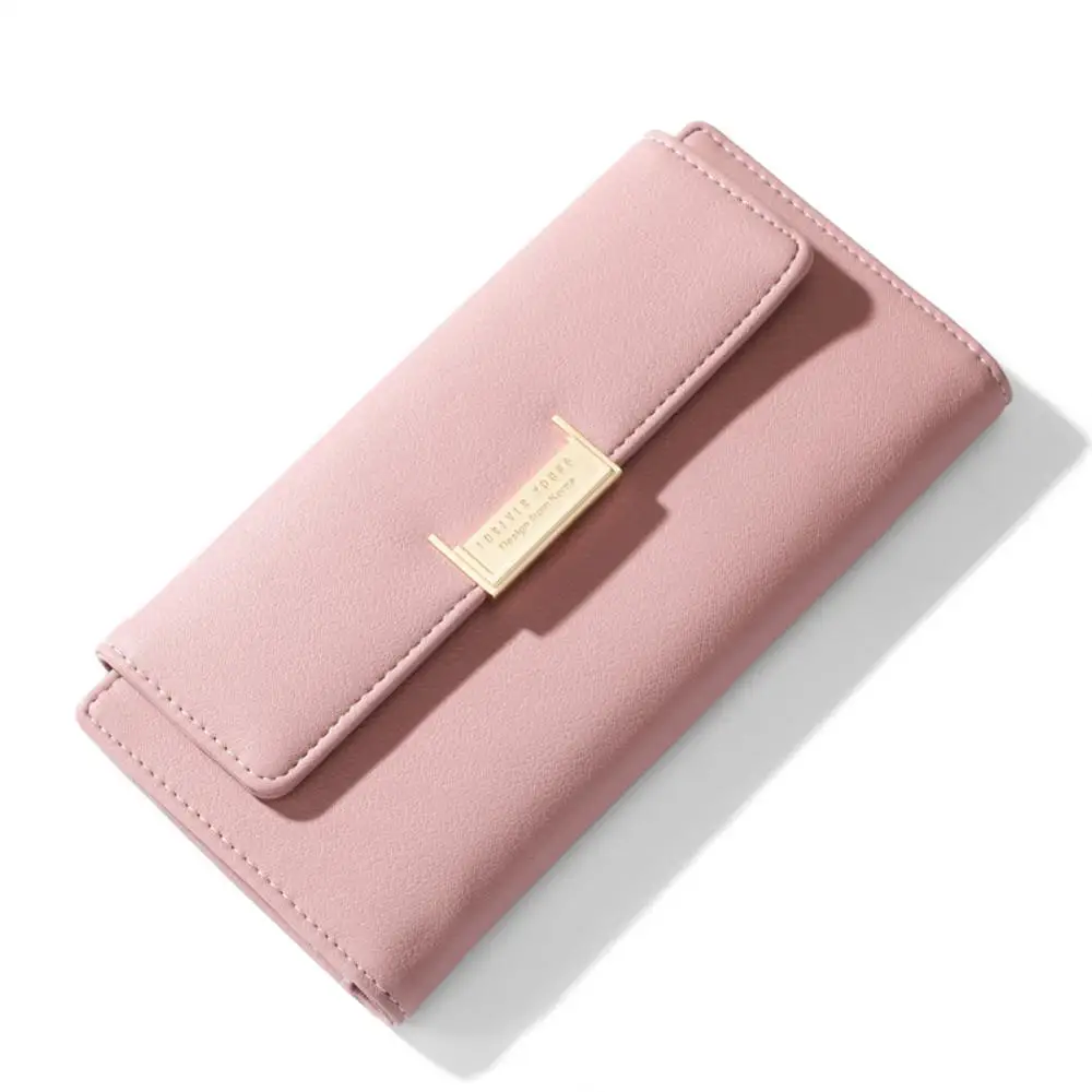 

Wallet Women Brand Leather Money Coin Pocket Purses High Quality Ladies Clutch Wallet Long Female Wallet Carteira Feminina