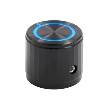 

1PC AMPLIFIER KNOB 19.6x17mm MACHINED ALUMINUM Potentiometer Knob Button For Guitar AMP Effect Pedal Radio CD AMP DAC Volume