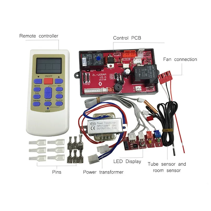 2017 New Model Universal AC Remote Control System Air Conditioner Control Board Universal Control Components ZL-U05AM (10)