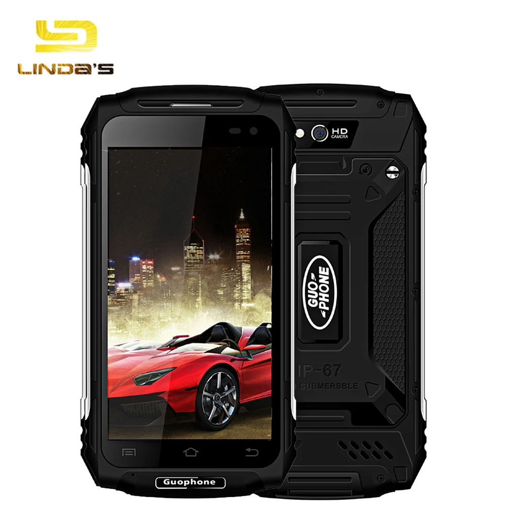 Guophone X2 5 0 'ɴ г смартфон IP67 Водонепроницаемый Android 6 MTK6737 4 ядра 2 ГБ 16 5500 мАч 8.0MP +