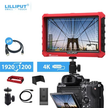 

Lilliput A7s 7 inch Camera Monitor Utra Slim IPS Screen 1920*1200 4K HDMI Full HD 7" Monitor On-camera Video Field Monitor