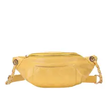 BANGE Женская швейная клетчатая поясная сумка для девочек цельная цепочка патч PU плечевой ремень поясная сумка нагрудные пакеты для женщин сумки heuptasje