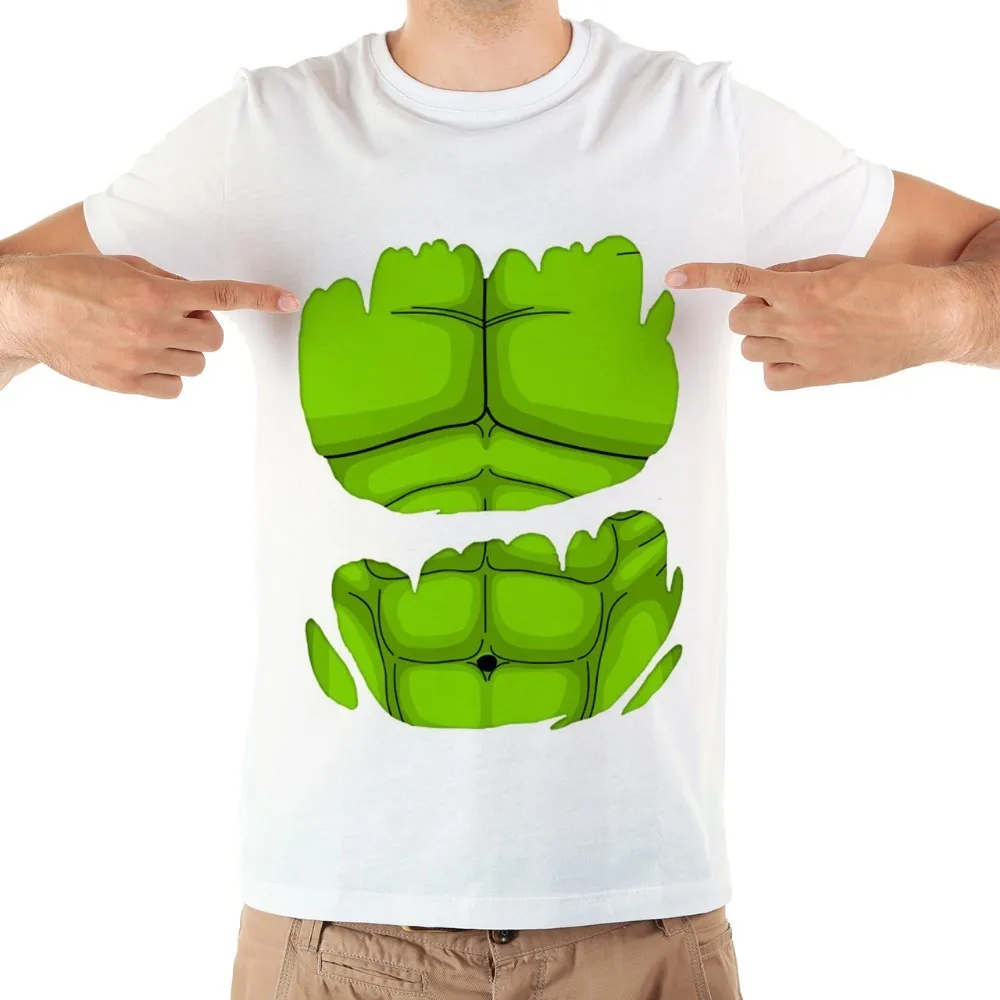 Buy abdominal muscle torn 3D torn cool tshirt men