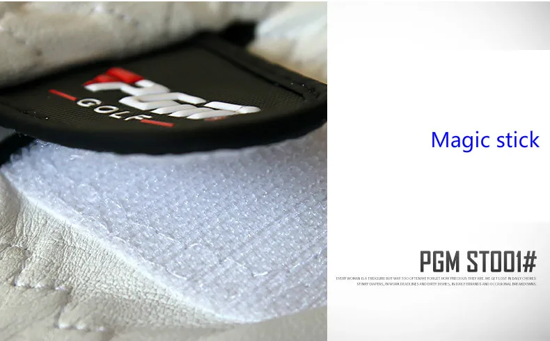 Direita Macio Respirável Wear-resistant luvas de Golfe de couro Dos Homens