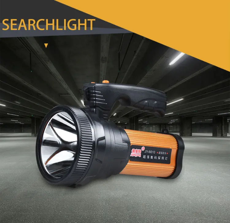 carregamento super brilhante homehold led portátil pesca luz 10 w lanterna searchlight