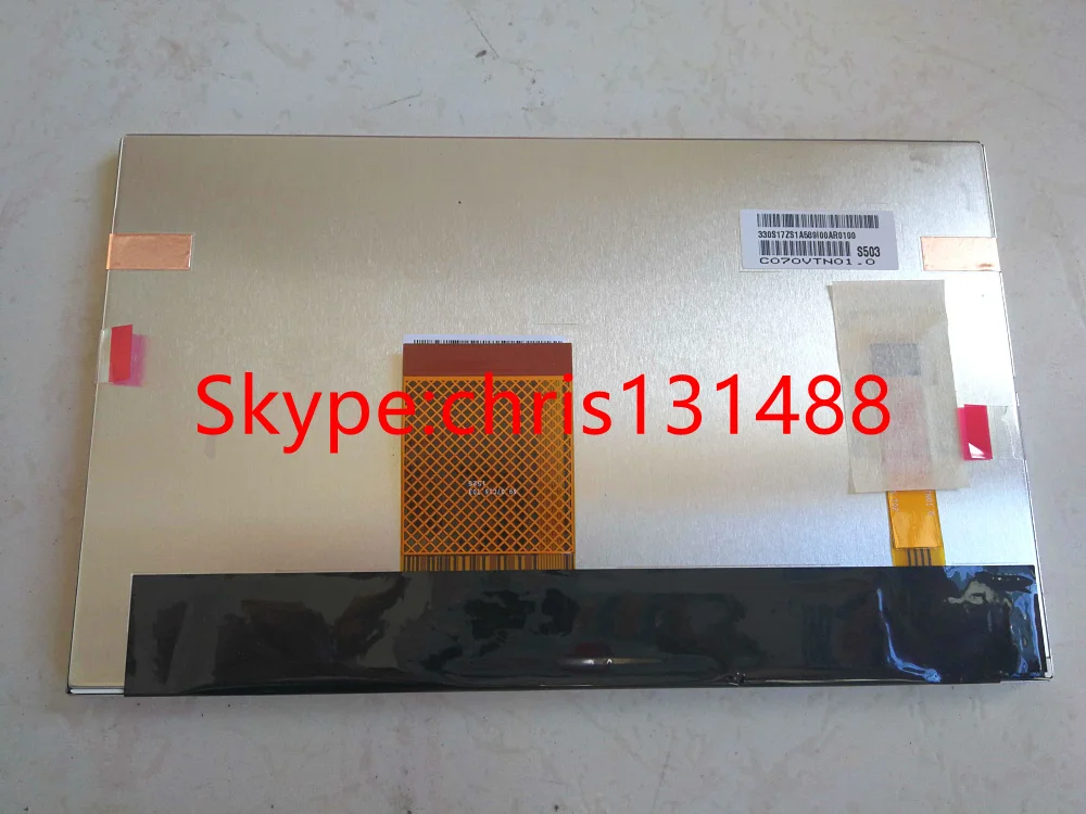 

AUO 7inch LCD display C070VTN03 S503 C070VTN01.0 LCD screen panel 60 pin for TOYOOTA car DVD GPS navigation audio