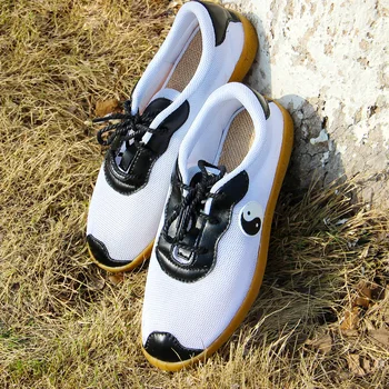 

Breathable Mesh Kung Fu Shoes Martial Arts Karate Taekwondo Wing Chun Wu Shu Shoe Kids Adult Women Man Sports Training Sneakers