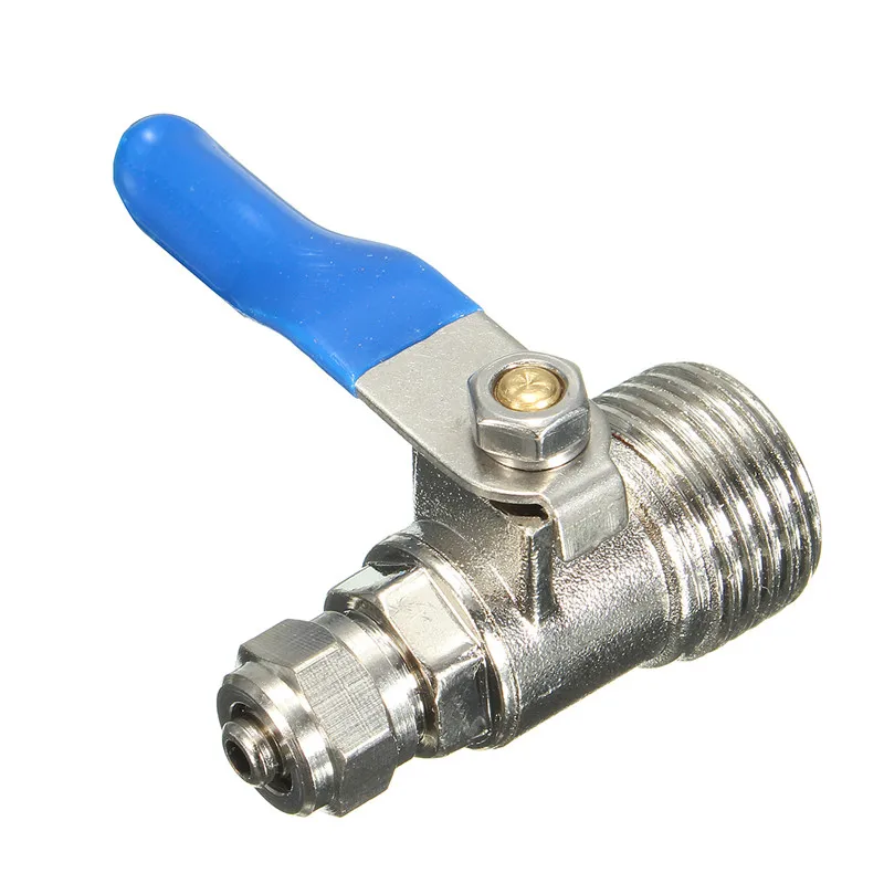 

1/2''-1/4'' RO Feed Filter Water Adapter Ball Valve Tap Reverse Osmosis Switch Alloy Durable Quality