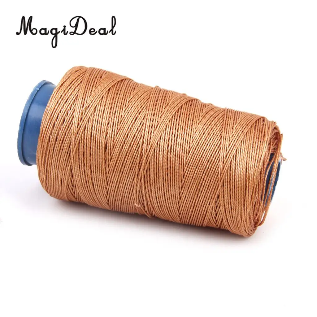 350M 80LBS Coffee Nylon Twisted Bowstring Thread Kite Line String Sewing Cord for Outdoor Hunting Archery Camping Clothes Access