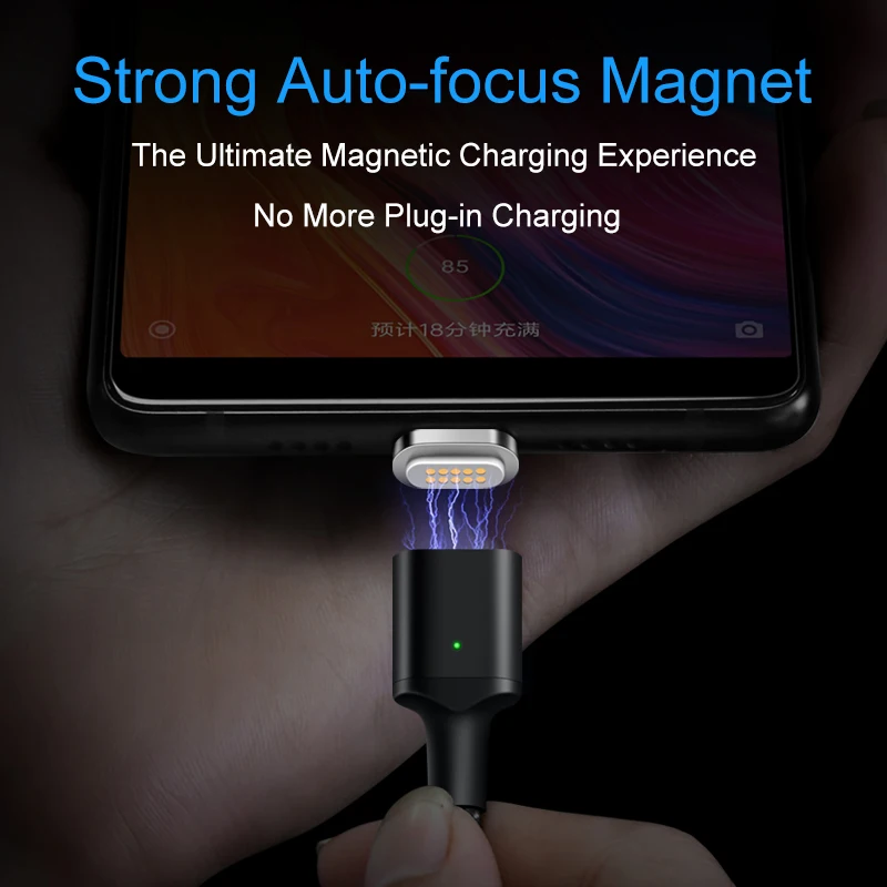 Elough 20 в 5A Магнитный кабель для быстрой зарядки usb type C PD магнитное зарядное устройство для Macbook поверхностного ноутбука huawei Xiaomi Phone USB кабель