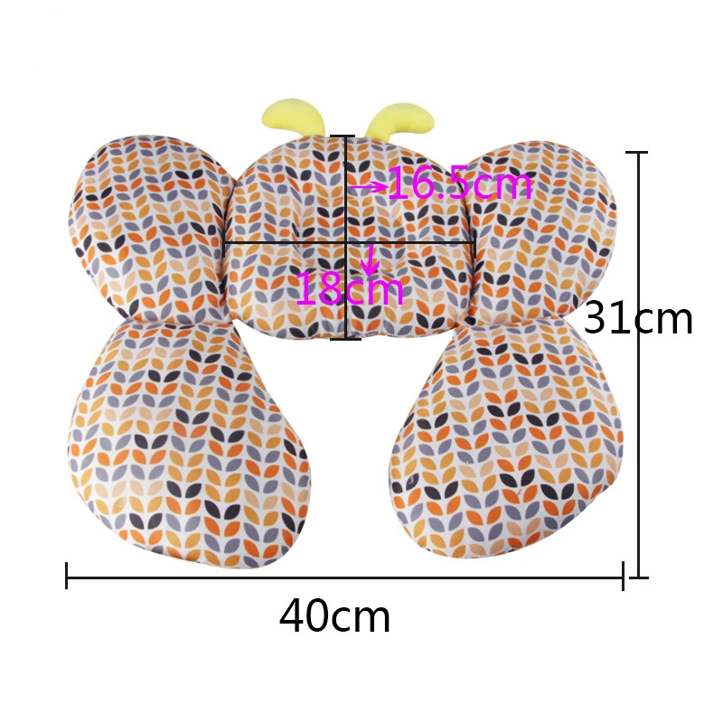 Baaobaab HTZ1 Детская Коляска Подушка Спящая Милая хлопковая коляска в форме Подушка «Пчелка» для путешествий аксессуары для детской коляски