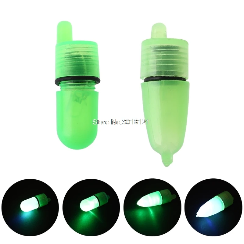 

10pcs Night Float Fishing Rod Tip LED Light Alarm Bell Bite Carp Clip Alerter AHA_F1