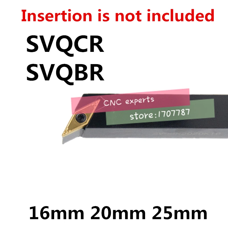 

1PCS SVQBR SVQBL SVQCL SVQCR 1616H11 1616H16 2020K16 2525M16 SVQCR1616H16 SVQBR2020K16 SVQCR the CNC External Turning Tools