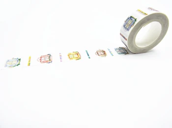 

2016 New Printing Washi Tape Office Adhesive Scrapbooking Tools Kawaii Decorative Great Christmas Cute Craft Gift Window