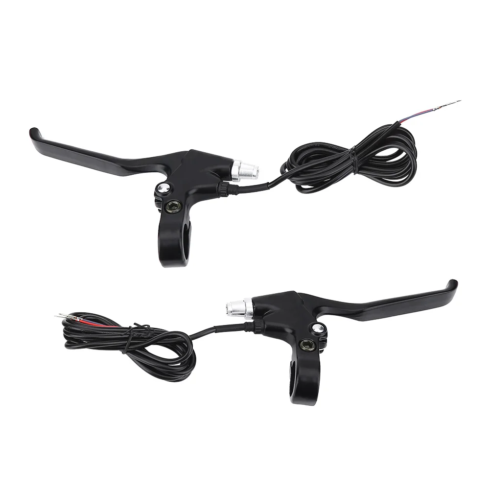 1Pair Aluminum Alloy 2 Wires Left Right E Bike Bicycle Electric Brake