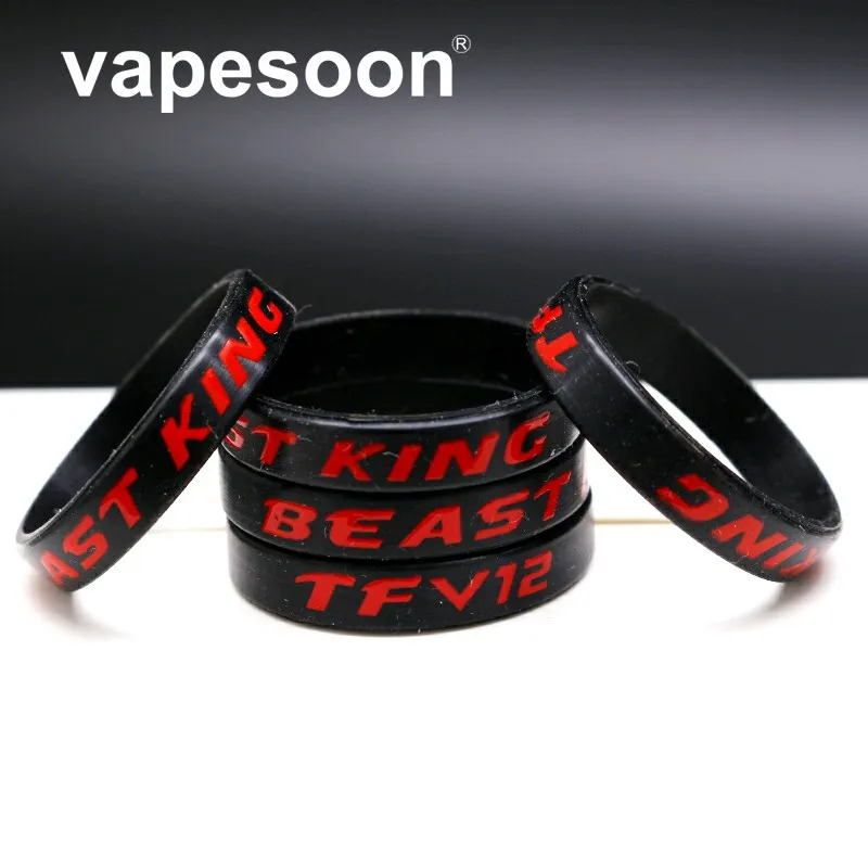 3pcs/lot New Arrival TFV12 Beast Tank Vape Band Ring Silicone Band Ring