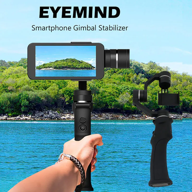 

Portable Gimbal Stabilizer Mount for Smartphone Camera Wireless Control Panorama Mode Tracking NSV775