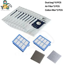 Замена 14-Pack S-фильтр S-bag для пылесосов Philips FC9150-FC9179 FC9180-FC9199 FC9300-FC9319 FC8720