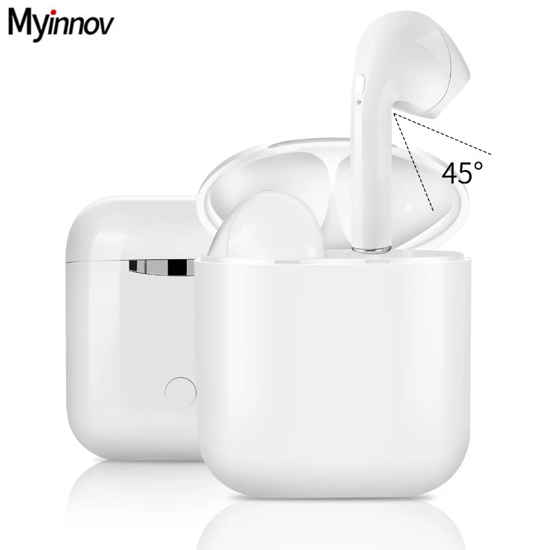 Myinnov MKJ i9 Беспроводные спортивные наушники TWS Dual Bluetooth 5 0 стерео бас с микрофоном