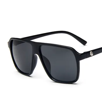 

Oversize Mirror Pilot Sunglasses Men Women Brand Design Gradient Flat Lens PC Frame UV400 Shades oculos de sol feminino