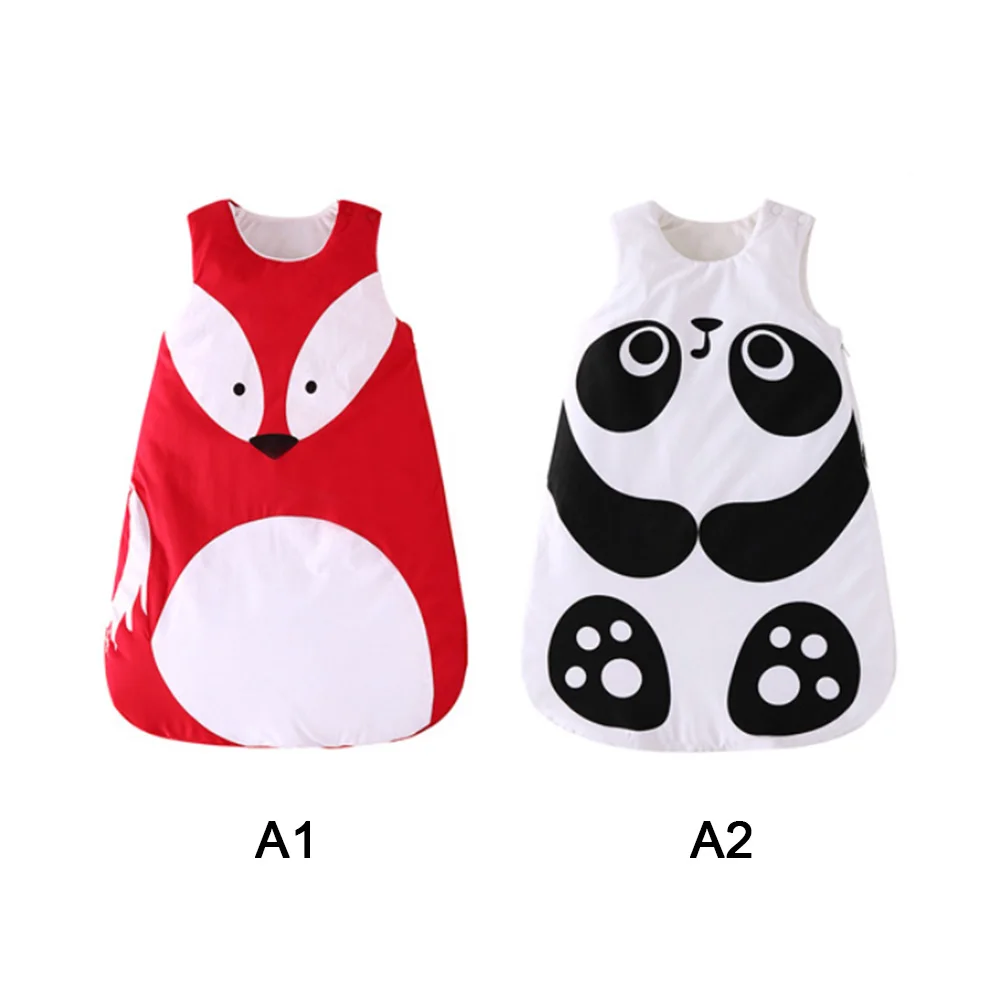 

Winter Panda Fox Baby Sleeping Bag Cotton Infant Sack Baby Sleeping Bag Children Newborn Kids Child Sleep Sack