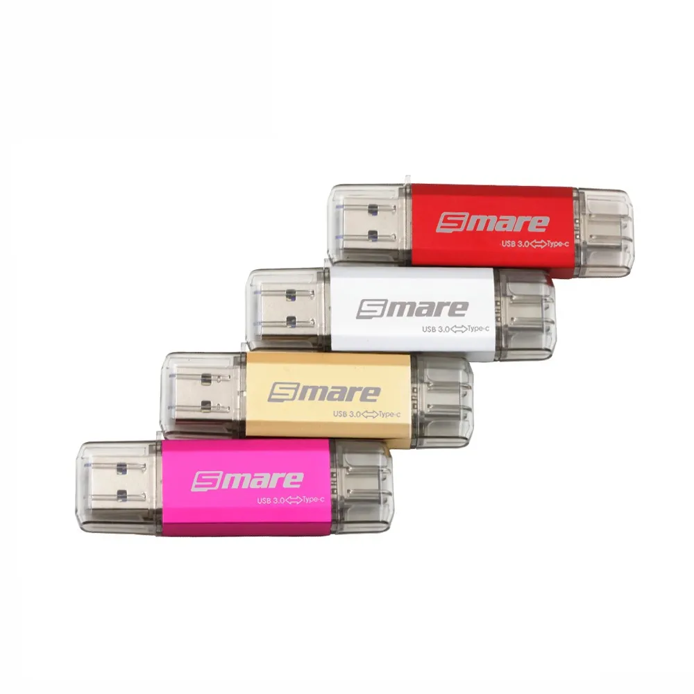 信頼への信頼 Smare Type-C Pen 16GB 32GB 64GB Drive Flash 3.0 USB OTG 外付けドライブ・ストレージ